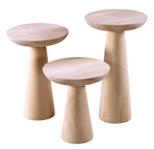 Mushroom 3'lü Zigon Sehpa thumbnail 6