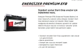 Energizer 12 Volt 60 Ah Amper Efb Varta Üretimi thumbnail 3