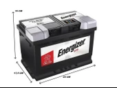 Energizer 12 Volt 60 Ah Amper Efb Varta Üretimi thumbnail 2
