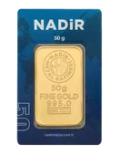 NadirGold 50 Gr Külçe Altın thumbnail 1