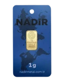 NadirGold 1 Gr Külçe Altın thumbnail 1