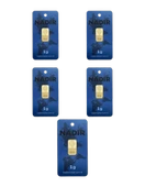 NadirGold 5 Gr Külçe Altın ( 1gr x 5 Adet ) thumbnail 1