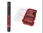 Milwaukee 39 Parça Bits Uç Seti + Led Fener thumbnail 1