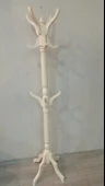 NİVEMESHOME AYAKLI AHŞAP KREM ASKILIK 175 CM thumbnail 3