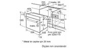 Siemens HB237JES5T Fırın Ankastre Siyah 8 Program thumbnail 7