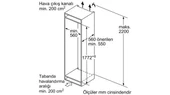 Siemens KI87SAFE0N Ankastre Buzdolabı thumbnail 7