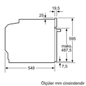 Siemens HJ852GYN0T Ankastre Fırın Gri 8 Program thumbnail 8