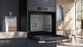 Siemens HJ852GYN0T Ankastre Fırın Gri 8 Program thumbnail 5