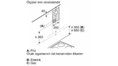 Bosch DWB67BK60T Davlumbaz Duvar Tipi thumbnail 7