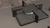 Siemens EO7C8PP30O Ocak Ankastre Gazlı Sert Cam Antrasit thumbnail 5