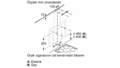 Bosch DWF65AJ20T Davlumbaz Duvar Tipi thumbnail 5