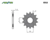 ÖN DİŞLİ YAMAHA TDM 850cc 1996-2001 thumbnail 2