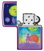 Zippo Alien Worlds Dizayn Çakmak thumbnail 7