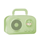 Jwin BR-220 Radyolu Bluetooth Hoparlör - Yeşil thumbnail 4