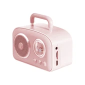 Jwin BR-220 Radyolu Bluetooth Hoparlör - Pembe thumbnail 3