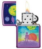 Zippo Alien Worlds Dizayn Çakmak thumbnail 3