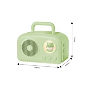 Jwin BR-220 Radyolu Bluetooth Hoparlör - Yeşil thumbnail 5