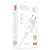 Powerway RXS27 20W Type-C Şarj Adaptörü - Kablo Seti thumbnail 3