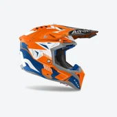 AIROH AVIATOR 3 SPIN ORANGE FLUO MATT KASK thumbnail 2