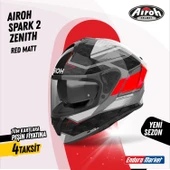 AIROH SPARK 2 ZENITH RED GLOSS KASK thumbnail 1