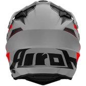 AIROH COMMANDER 2 REVEAL RED FLUO MATT KASK thumbnail 3