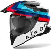 AIROH COMMANDER 2 DOOM BLACK GLOSS KASK thumbnail 2