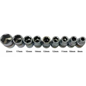 Euro Tools Socket Set 1/2'' Krom Lokma Seti 11 Parça thumbnail 2