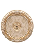 Decomarket Decozza Oval 90cm Bronz Saray Tavan Göbek thumbnail 2