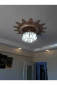 Decomarket Decozza Oval 90cm Bronz Saray Tavan Göbek thumbnail 5