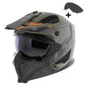 LS2 DRIFTER DEVOR MAT KUM KASK (ÖN ÇENE ÇIKARILABİLİR) thumbnail 4