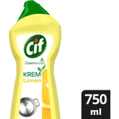 Cif Krem Temizleyici 750 ml Limon thumbnail 1