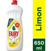 Fairy 650 ml Sıvı Bulaşık Deterjanı Limon thumbnail 1