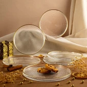 Fecra Loren 6 Parça Servis Seti 21 cm Gold Fileli thumbnail 2