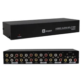 Powermaster PM-4832 8 Port Video Audio Splitter thumbnail 1