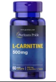 Puritan's Pride L-Carnitine 500 Mg 60 Tablet thumbnail 1