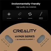 Creality Hyper Pla gri Filament 1.75mm 1000gr thumbnail 4