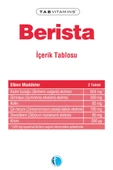 Tabvitamıns Berista Lipozomal 60 Tablet thumbnail 3