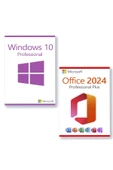 MICROSOFT Windows 10 Pro Home Ve Office 2024 Key Son Model Ömür Boyu Kullanım-full Versiyon thumbnail 1