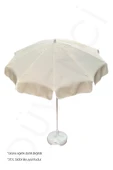 200 cm Lüks Polyester Plaj Şemsiye - Krem thumbnail 2
