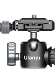 U-80l Arca Side Cold Shoe Ball Head Tripod Başlığı thumbnail 1