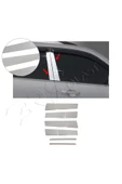 BRSPLAST  Mazda CX-5 Uyumlu Krom Kapı Direği 6 Parça Paslanmaz Çelik thumbnail 1