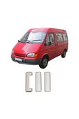 BRSPLAST  Ford Transit Uyumlu 1998-2003 Krom Kapı Kolu 3 Kapı Paslanmaz Çelik thumbnail 1