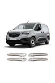 BRSPLAST  Opel Combo E Uyumlu 2019 Ve Üzeri Krom Kapı Kolu 4 Kapı Paslanmaz Çelik thumbnail 1