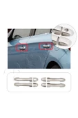 BRSPLAST  Hyundai i20 Uyumlu 2008-2012 Krom Kapı Kolu 4 Kapı Paslanmaz Çelik thumbnail 1