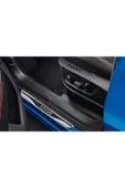 BRSPLAST  Ford Focus Uyumlu Kapı Eşiği Karbon Krom 4 Parça thumbnail 2