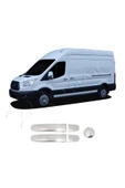 BRSPLAST  Ford Transit Uyumlu 2014-2023 Krom Kapı Kolu 2 Kapı Paslanmaz Çelik thumbnail 2