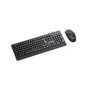 PHILIPS KABLOLU KLAVYE&MOUSE SET SPT6247B SIYAH thumbnail 2