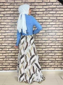 Moda Çizgi Tesettür Elbise thumbnail 3