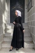 Moda Çizgi Tesettür Elbise thumbnail 1
