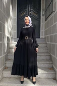 Moda Çizgi Tesettür Elbise thumbnail 3
